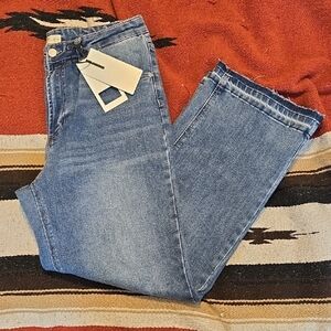 Oat New York Light Blue Straight-Leg Jeans